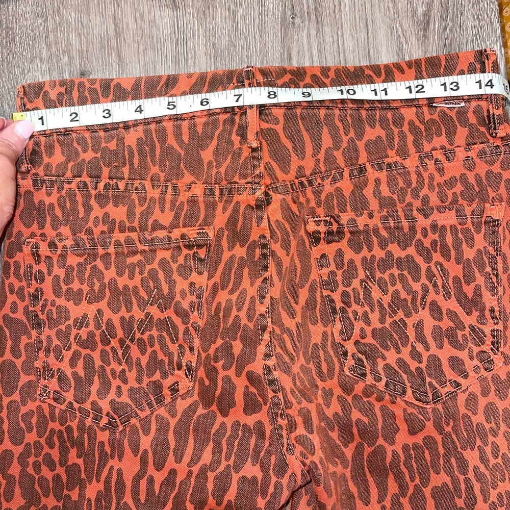 Mother High Waisted Looker Ankle Fray Jeans 27 - Picture 10 of 12